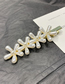 Fashion Gold Plum Flower Pearl Hairpin