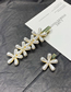 Fashion Gold Plum Flower Pearl Hairpin