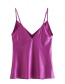 Fashion Purple Underwear Sling Vest