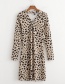 Fashion Leopard V-neck Dress
