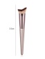 Fashion Champagne Gold Pvc-single-champagne Gold-coffee Tube-high-end Multi-function Brush