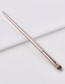 Fashion Champagne Gold Pvc-single-champagne Gold-coffee Tube-high-end-concealer Brush