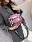 Fashion Pink Broadband Shoulder Bag