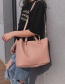 Fashion Pink Hand Shoulder Bag Diagonal Cross Child Carrier