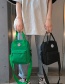 Fashion Green Applicator Label Shoulder Bag Shoulder Bag
