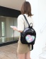 Fashion Black Love Sequin Shoulder Bag