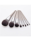 Fashion Gray 8 - Cone - Rabbit Ash - Microcrystalline Wire Makeup Brush
