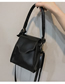 Fashion Black Portable Diagonal Shoulder Bag