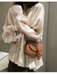 Fashion Dark Brown Fringed Shoulder Bag Messenger Bag