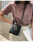 Fashion Silver Shoulder Messenger Transparent Bag