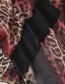 Fashion Red Leopard Print Dress
