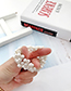 Fashion White Pearl Elastic Hair Ring