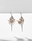Fashion Silver Natural Conch Shell Earrings
