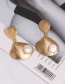 Fashion Gold Leaf Earrings