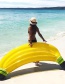 Fashion Banana Floating Row Inflatable Row Riding Ring