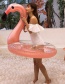 Fashion Pink 120cm Inflatable Flamingo Swimming Ring