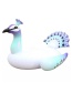 Fashion Large Peacock Mount Thickened Inflatable Floating Row Mount Swimming Ring
