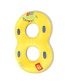 Fashion Abc Eight-word Swimming Ring Thickening Thick Inflatable Squawk Swimming Ring