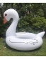 Fashion Black Swan Inflatable Floating Row Mount Swimming Ring