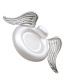 Fashion White Angel Wings Inflatable Wings Swimming Ring