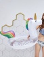 Fashion Small 90 Sequined Unicorn Swimming Ring Bag Princess Horse Swimming Ring