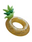 Fashion Backrest Pineapple Swimming Ring Large Swimming Ring