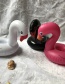 Fashion Black Flamingo Inflatable Water Coasters