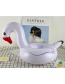 Fashion White Flamingo Inflatable Water Coasters