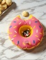 Fashion Donut Purple Cup Holder Inflatable Water Coaster