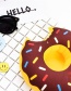 Fashion Donut Purple Cup Holder Inflatable Water Coaster