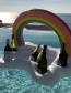 Fashion Rainbow Ice Bar Inflatable Water Coaster
