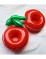 Fashion Cherry Cup Holder Inflatable Water Coaster