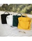 Fashion Yellow Shoulder Diagonal Shoulder Bag