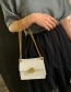 Fashion Yellow Ring Lock Single Shoulder Messenger Bag