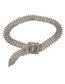 Fashion Silver Full Drill Belt Type Necklace