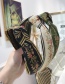 Fashion White Floral Ribbon Knotted Fine-edged Headband