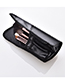 Fashion Silver Leather Cosmetic Bag