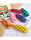 Fashion Pink Alloy Resin Triangle Hairpin
