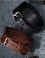 Fashion Ancient Silver Wolf Head Wide Leather Bracelet Alloy