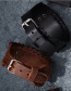Fashion Ancient Bronze Wolf Claw Leather Braided Bracelet