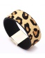 Fashion Big Leopard Magnet Buckle Horse Hair Bracelet