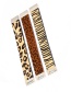 Fashion Small Leopard Magnet Buckle Horse Hair Bracelet