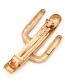Fashion H34 Gold Petal Cascading Large Spring Clip