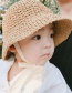 Fashion Beige Straw Child Fisherman Hat