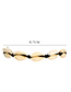 Fashion Shell Braided Black Rope Shell Alloy Anklet