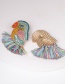 Fashion Color Parrot-studded Tassel Earrings