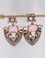 Fashion Color Studded With Earrings