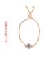 Fashion Gold Alloy Diamond Eye Bracelet