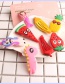Fashion Brown Fruit And Vegetable Animal Hair Clip