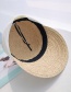 Fashion Rafi Grass Cap White Ribbon Lafite Straw Hat